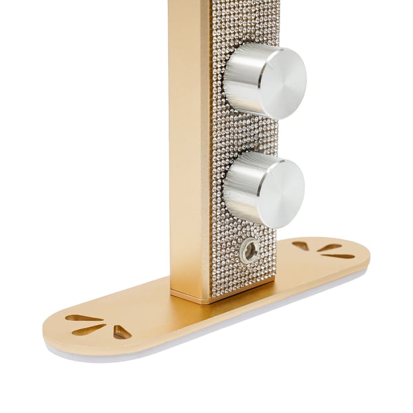 Halvmåne LED Lampe - Bordlampe til manicure - U-formet Bue - Sammenklappelig - 48 W - Til Vipper og Salon - Guld