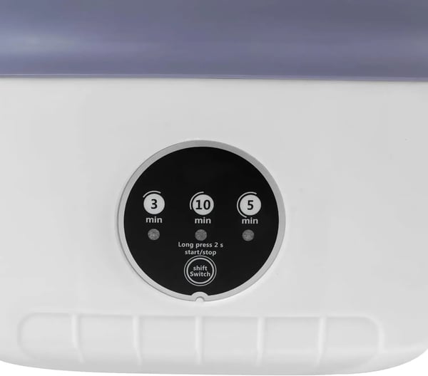 Bærbar Vaskemaskine - Foldbar Mini-vaskemaskine - Kapacitet 12 L - Til Lejlighed/Hotel - ABS - Lilla
