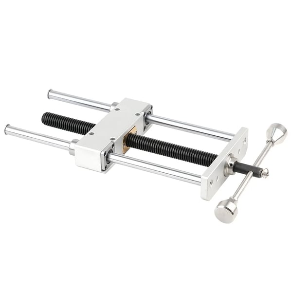 Träbearbetningsskruvstycke - MG0-000-0060A Dubbellänkad Klämma - Kraftig - 0–300 mm Spännvidd - Aluminiumlegering - Guld