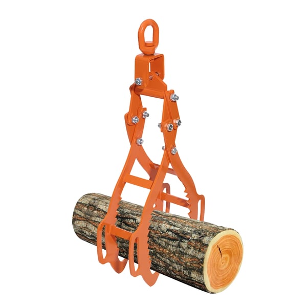 4-klo løftekrog - Kranløftekrog - 71 cm - Kapacitet 1202 kg - Kraftigt stål - Til bugsering & bjærgning - Industriel løftning - Rød
