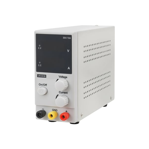 Laboratoriestrømforsyning - LW-K3010D - DC Reguleret - LED-display - AC 220V 50Hz Indgang - Kabinet i jern/plast
