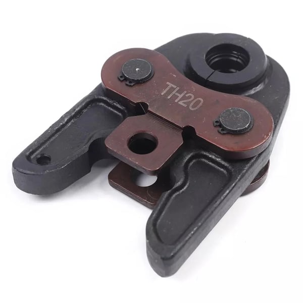 Hydraulisk presskæbe - TH20 - Til PEX/PB rørfittings - 150×101 mm - Maks. åbning 41 mm - Metal - 1 stk - Grå