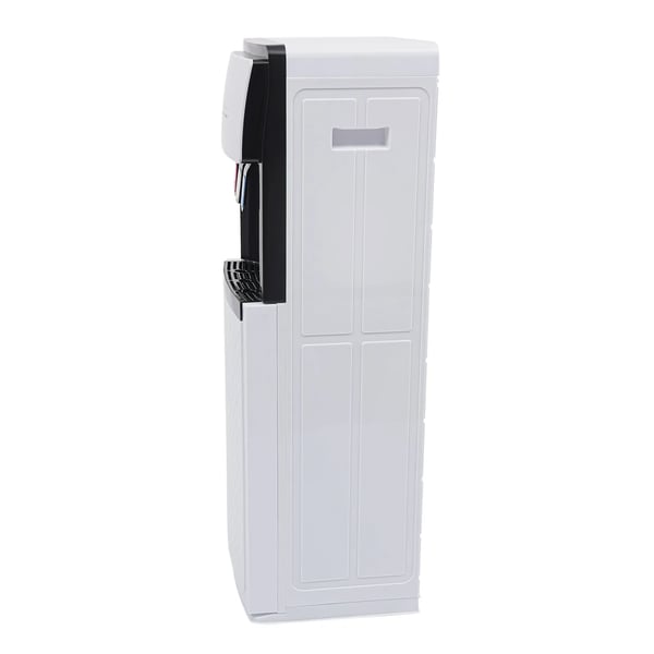 Vanddispenser - Gulvstående bundpåfyldt vandkøler - Varm & kold - Effekt 500 W - Tank 5 L - EU-stik 220 V - Hvid