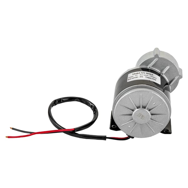 Elektrisk DC-motor - Gearmotor - 250 W 12 V - Børstet - Op til 100 kg belastning - Til scooter, elcykel, el-køretøj - CE