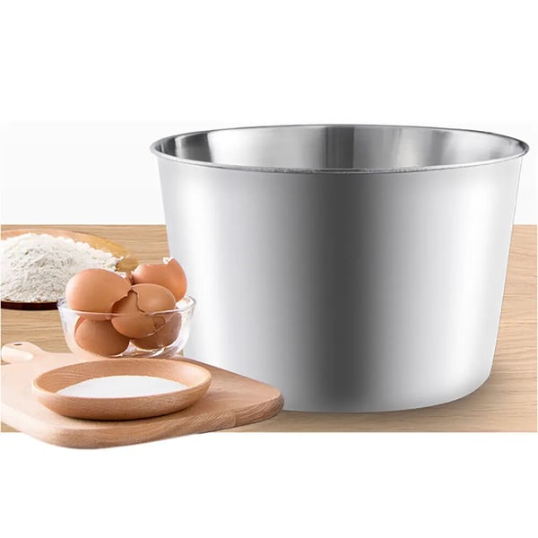 Køkkenmixer - Håndmixer med stativ - 7 hastigheder - 350 W - 1,7 l skål i rustfrit stål - Til piskning af æg og fløde
