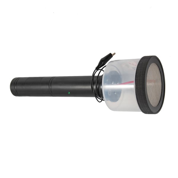 Statisk græs-applikator - Flockpistol - 2×AA (ikke inkl.) - DC 3 V - ABS - Justerbare sigter - Til modelbyg & diorama - 14+