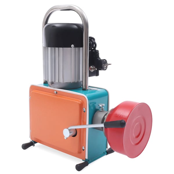 Afløbsrenser - Elektrisk Maskine - 1000 W - 12 m Rensespiral - Til Køkken, Toilet, Badeværelse - Fjerner Tilstopninger