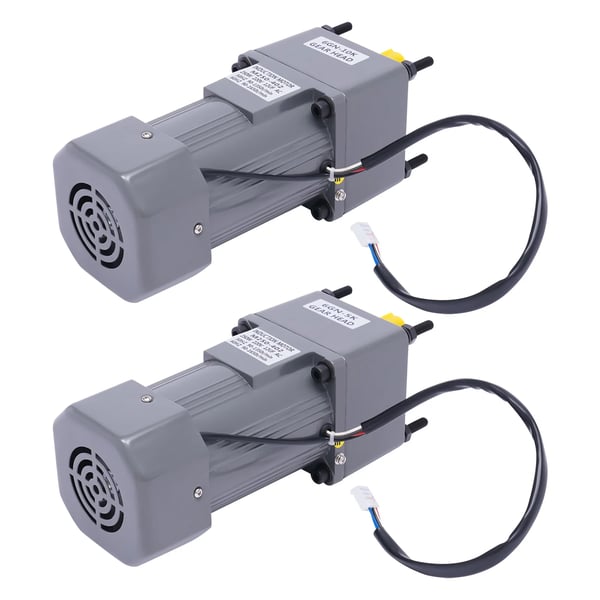AC gearmotor med regulator - 250 W - 208–240 V - 135 rpm - IE4 - Aluminiumhus, stålgear, kobbervikling