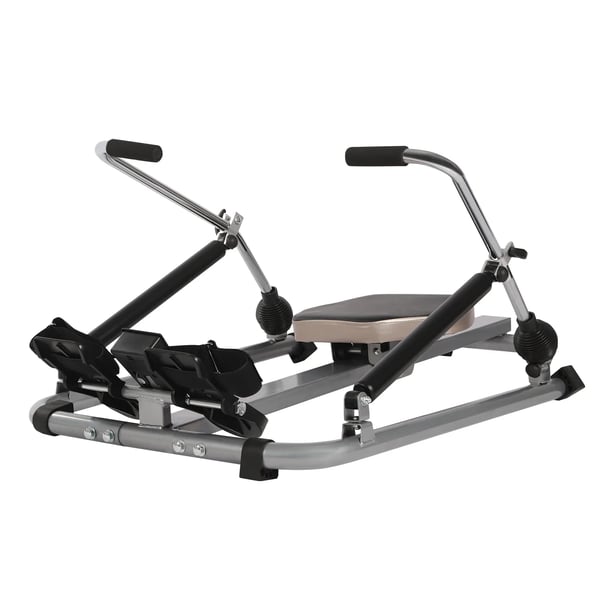 Soutulaite - Hydraulinen - Säädettävä vastus - Taittuva ja siirrettävä - Ergonominen, joustava istuin - Voimaharjoitteluun - Musta