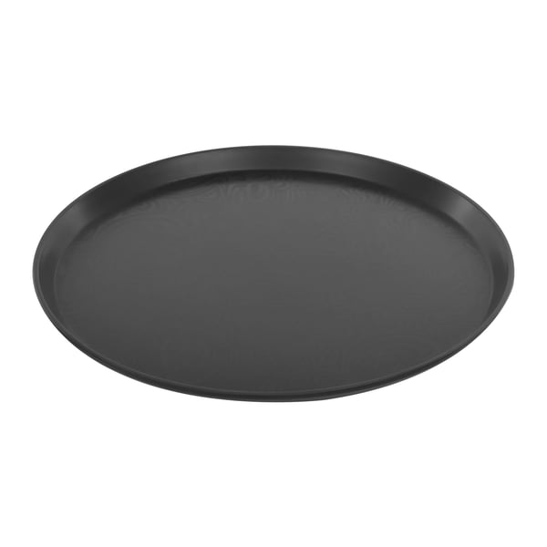 Serverings-/Tjenerbakker - Runde plastbakker - Sæt med 8 - 40 cm diameter - Til restaurant & café - Håndvask - Sort