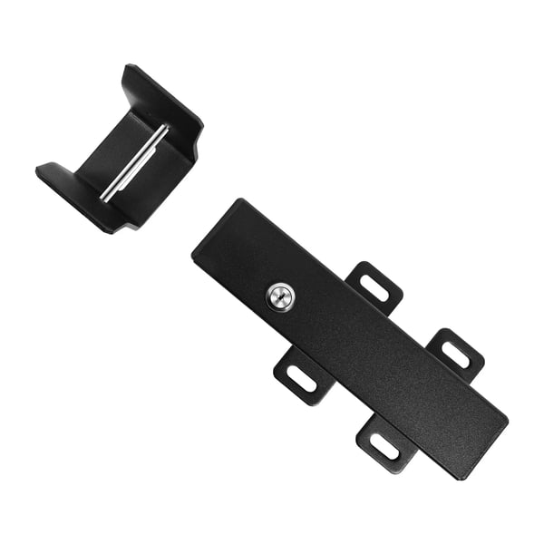 Elektrisk lås til port - Automatisk 24V 60W - IP44 - To oplåsningsmetoder - Hulafstand 5 cm - Driftstemperatur -20–60 °C - Sort