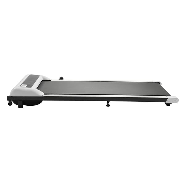 Løbebånd & gåbånd - Elektrisk, foldbart til hjemmet - Display - Løbeflade 50–80 x 30–50 cm - Maks belastning 100 kg - Hvid