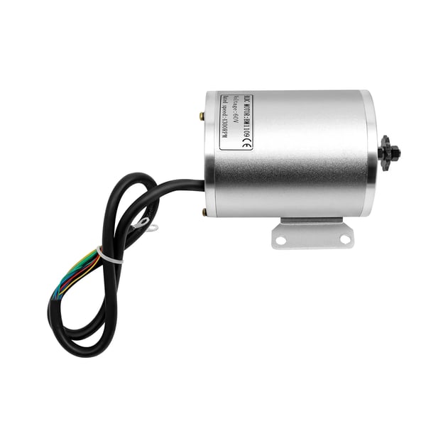BLDC voimayksikkö - Harjaton moottori ja ohjain - 60V 2000W - 36A 4300 r/min - 3 nopeutta & peruutus - Kaasukahvat - Sähköpyörä, skootteri, karting