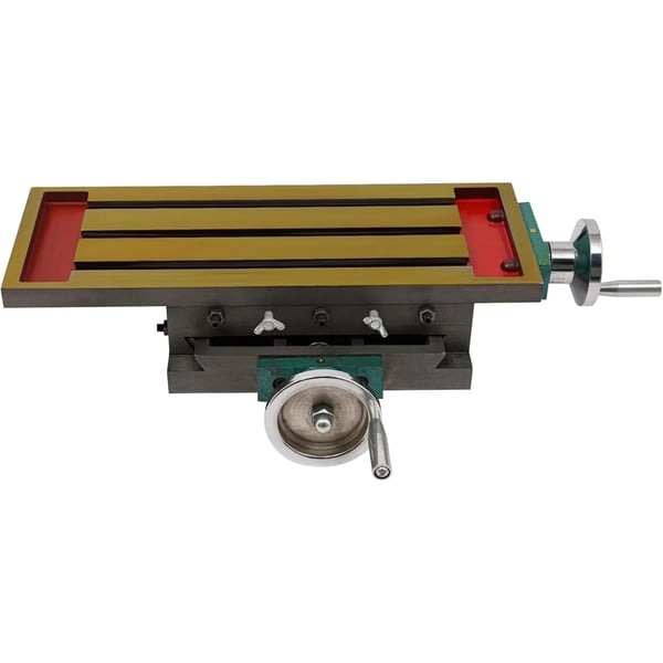 Fræsebord - XY-krydsbord - 45×17 cm Bord - 2 Akser 4-vejs - Vægt 30 kg - Multifunktion