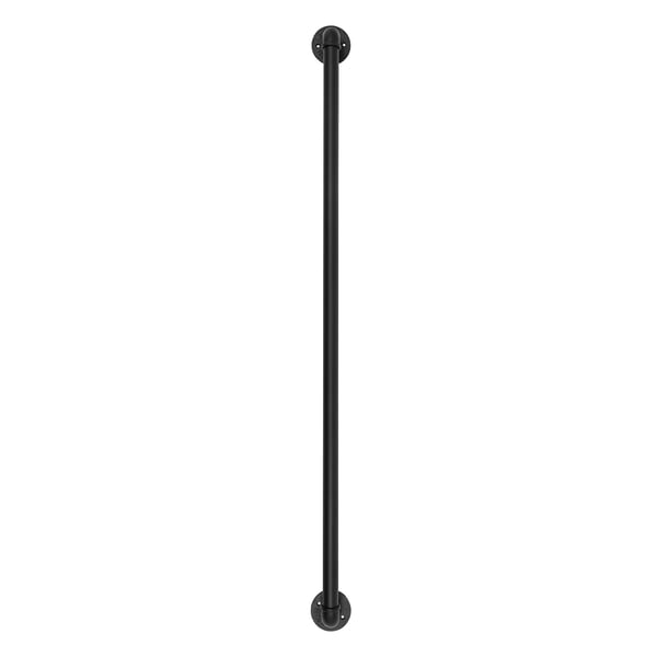 Portaiden käsijohde / Kaide - Teollinen putkikaide - Galvanoitu rautaputki - Seinään asennettava - 3 Osaa - Pituus 3,66 m - Seinäetäisyys 8 cm