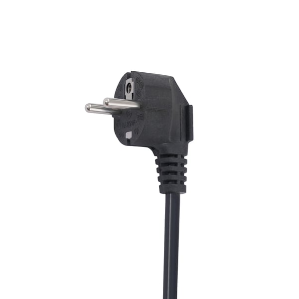 Elektrisk talje/elspil - 500 W motor - 250 kg løftekapacitet - kablet fjernbetjening - 18 m stålkabel - sort