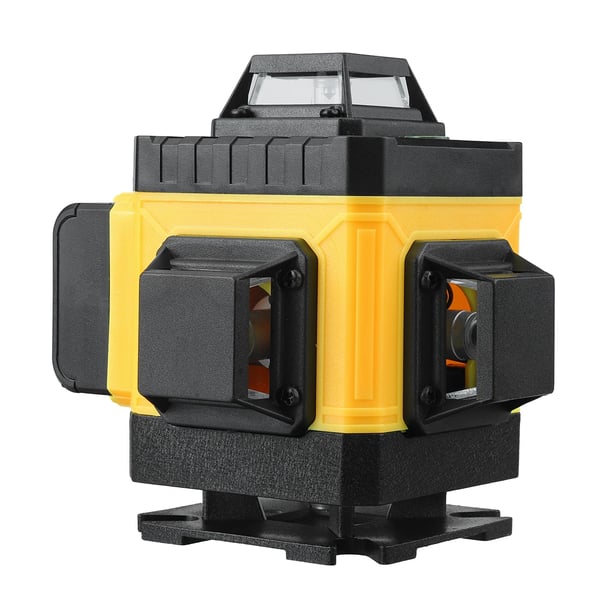Lasertasain Ristiviivalaser - 4D16 - 16 Viivaa - 360° Itsetasaava - Punainen/Sininen/Vihreä Laser - Tarkkuus 0,2 mm/m - IP54 - Akku Mukana