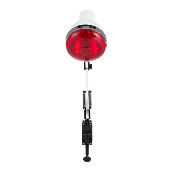 Infrarød varmelampe - Bordterapilampe - Effekt 150 W - Justerbart 360° hoved - Fatning E27 - EU-stik 220 V - Hvid