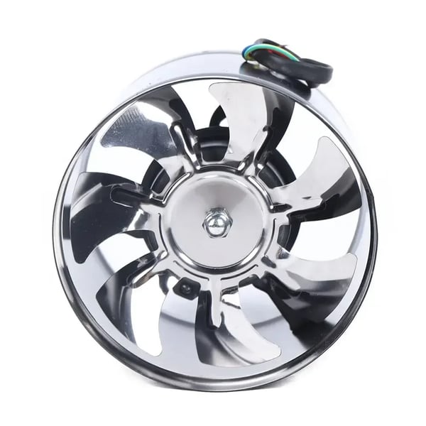Kanalventilator - Inline udsugningsventilator - Ø 15 cm - 500 m³/h - 220V 40W - 2800 o/min - Sort