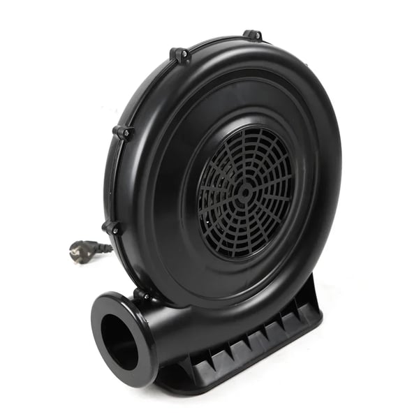 Blæser/Ventilator til oppustelige & hoppeborg - F-64 Radialblæser - 220 V - 250 W - Højtryk - Kontinuerlig drift - Sort