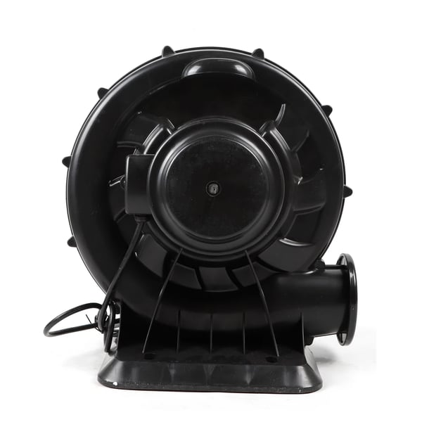 Blæser/Ventilator til oppustelige & hoppeborg - F-64 Radialblæser - 220 V - 250 W - Højtryk - Kontinuerlig drift - Sort