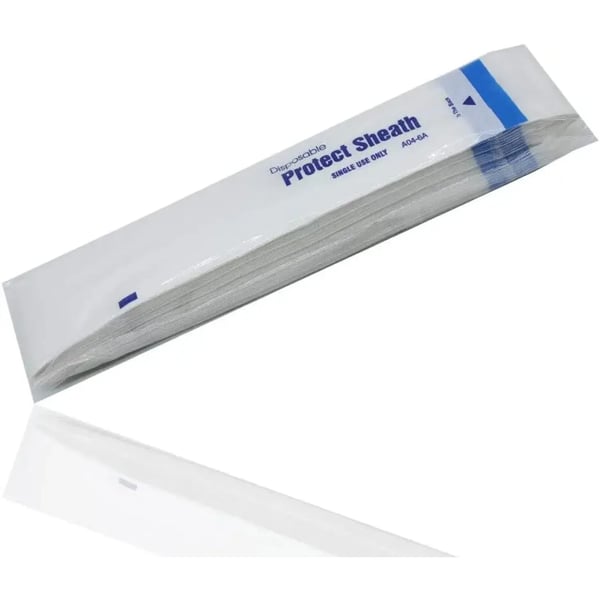 Intraoral kamerabeskyttelse - Engangshylstre 50-pak - Anti-dug & støv - Hygiejnisk barriere - PE-plast - Til tandklinik/hospital