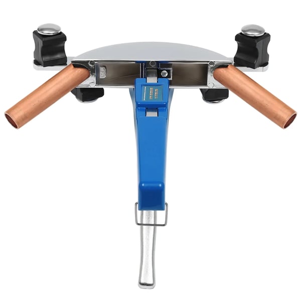 Käsikäyttöinen putkentaivutin - CT-999F putkentaivutinsetti - 6–22 mm - 90° Taivutus - Putkileikkuri mukana - Yhdellä kädellä - Sininen