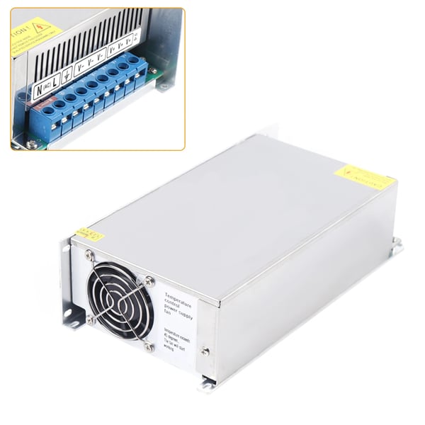 Switch-mode strømforsyning - 48V 20A 1000W SMPS - AC 220V indgang - Enfase - DC-udgang - Metalhus