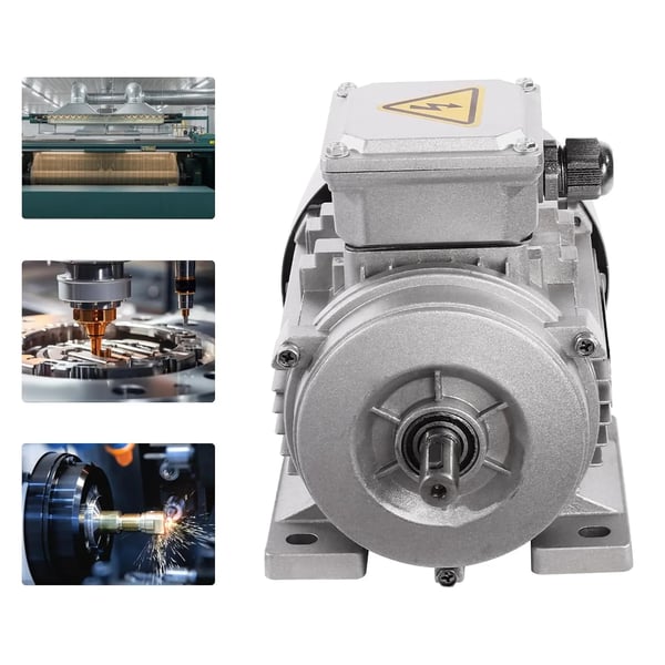 Elektrisk motor - Trefasemotor - Spænding 380 V AC - Omdrejningstal 10 omdr./min