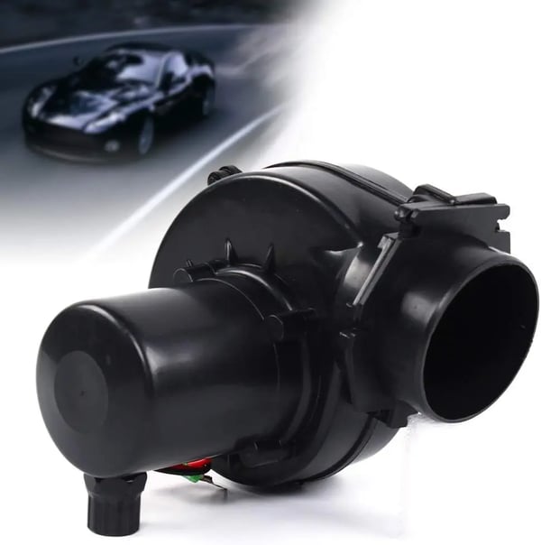 Sähköinen turboahtin - Kylmäilma-imu - Universaali autoihin & kuorma-autoihin - Lisää vääntöä/hv - Sopii 7,6 cm imuun - Musta