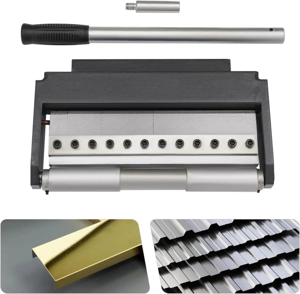 Metalbukker - Pladebukker - Manuel - 0–90° Bøjning - 45# Stål - Til stål/kobber ≤0,5 cm - Sort