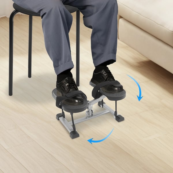 Ankeltræner - Enkeltben Balancebræt - Mobilitet & Stabilitet - Plantar Fasciitis & Forstuvninger - Holdningskorrektion - Sort