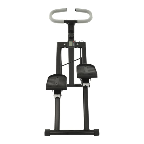 Stepperi kotikuntoiluun - Pystysuuntainen kiipeilylaite - Taitettava - Käsikaide - Enint. 100 kg - 41×78×133,5 cm - Musta