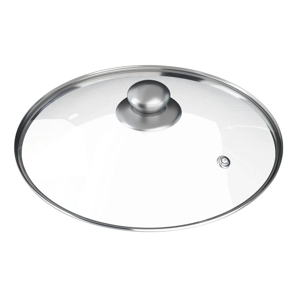 Höyrykattila 30 cm - Monikerroksinen höyrykeitin - 5 Kerrosta - Ruostumaton Teräs - Lasikansi - Hopea