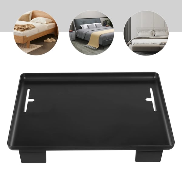 Senghylde - Klemme-monteret natbordshylde - 1 niveau - Robust klemme - Til sengeramme - 32 x 23,3 x 5,3 cm