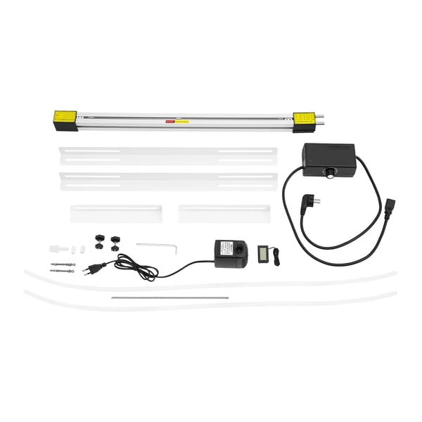 Akryl bukkemaskine til plast/PVC - Elektrisk varmtrådsbøjer - 60 cm arbejdsbredde - 1000 W - 110–240 V - 30 A - Vandkøling ≤35 °C - Flere farver