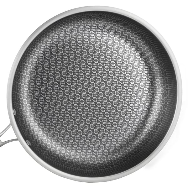 Stegepande - Bikube nonstick - 410 rustfrit stål - 28 cm - Ridsefast - Sort