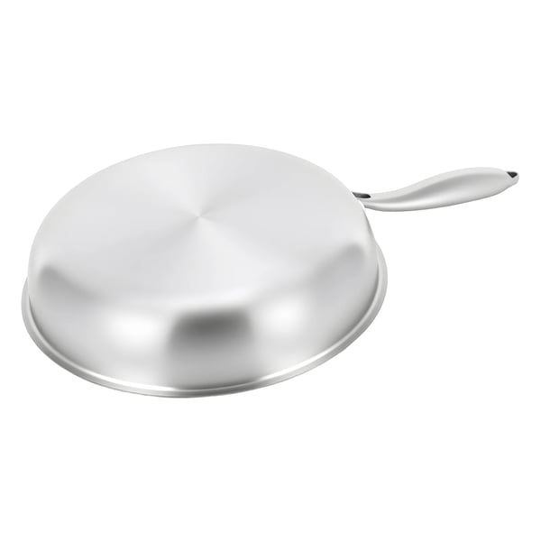 Stegepande - Bikube nonstick - 410 rustfrit stål - 28 cm - Ridsefast - Sort