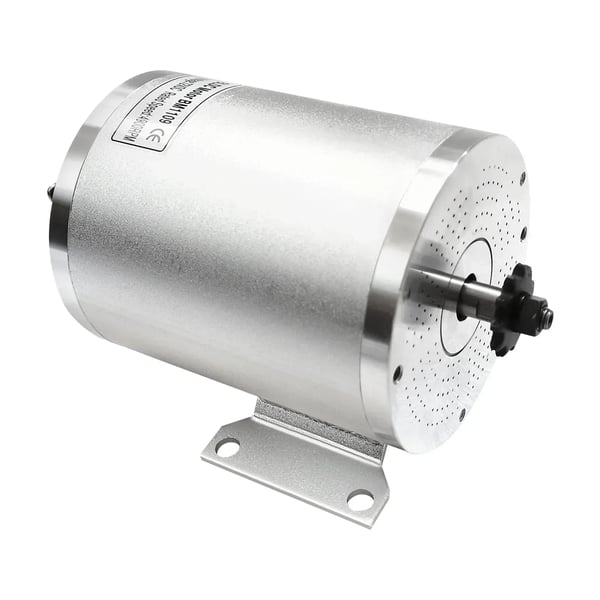 Muunnossarja - MOTOR BM1109 - 72V 3000W harjaton - Ohjain 60–72V 80A - Kaasukahva + avainlukko - E-pyörä/Go-kart/E-skootteri - Valkoinen