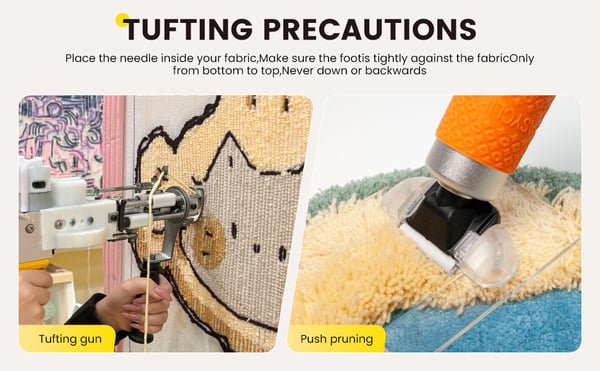 Tuftingstof - Lærredsstof - Polyester/bomuld - Tæppebase til tuftingpistol/tufting gun - Str. L - Til håndarbejde & broderi