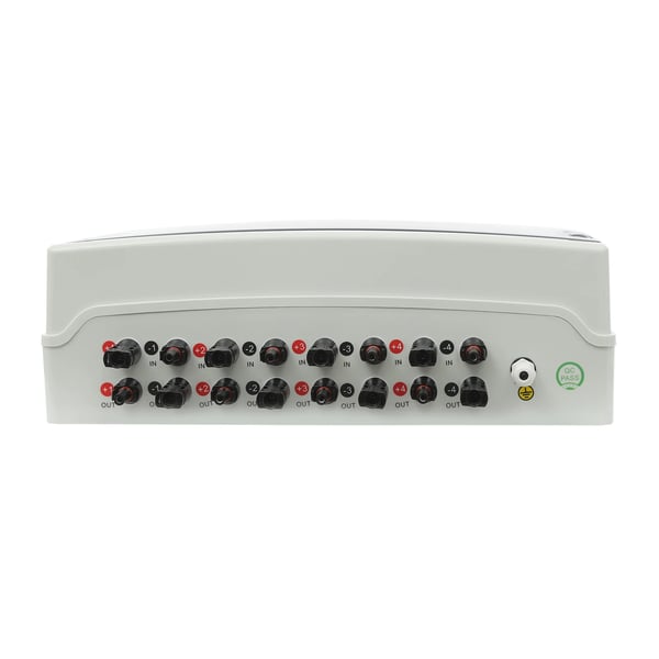 Solcelle kombineringsboks - Mini - PV DC 1000V, 40A afbryder - SPD 40kA Up 3,2kV - IP65 - 6mm²/10AWG