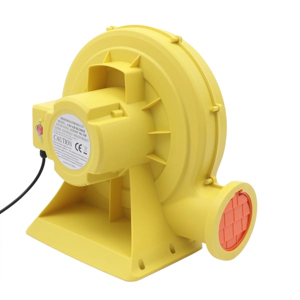 Luftblæser til hoppeborge & oppustelige - X11 kommerciel blæser - 950 W - 220 V AC - 2200 Pa - 680 m³/h - Gul