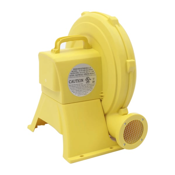 Luftblæser til hoppeborge & oppustelige - X11 kommerciel blæser - 950 W - 220 V AC - 2200 Pa - 680 m³/h - Gul