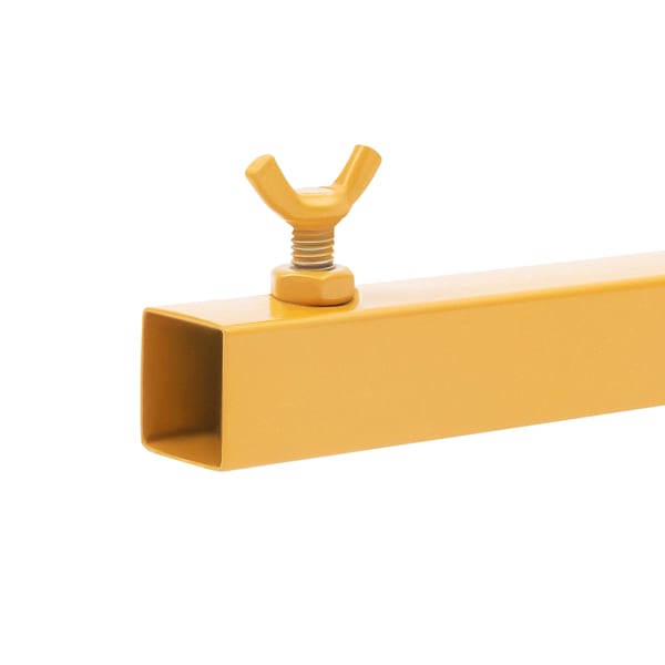 Bryllupsbue - Baggrundsstativ - Jernramme - Størrelse L - 110,5 × 24,5 × 7,3 cm - Gul