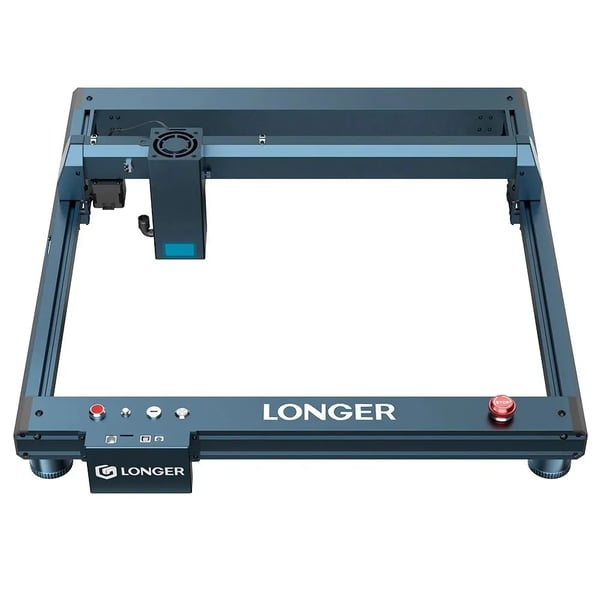 Lasergraver & skæremaskine - Laser B1 20W - 20W Laser - 45 x 44 cm Arbejdsområde - Punktstørrelse 0,08 x 0,15 mm - USB/TF/Wi-Fi/App - Grøn/Sort