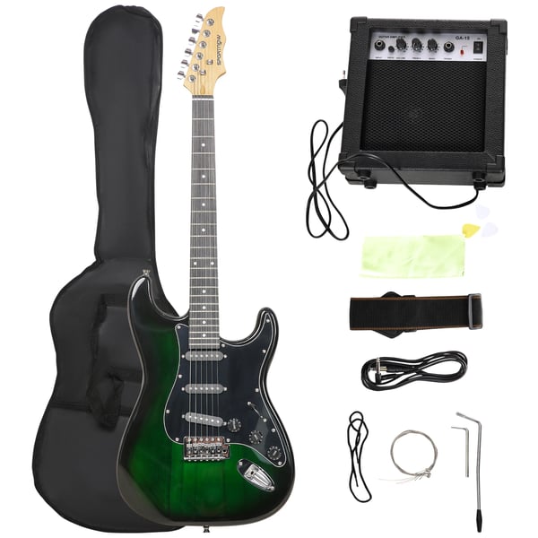 Akustisk gitarr - F20-007V90Bk - 99 cm - 21 band - För nybörjare - Kropp i lönn - Greppbräda i lönn - Botten och sidor i paulownia - Svart