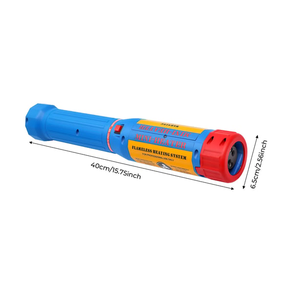 Induktionsvarmer Sæt - Håndholdt Magnetisk Induktionsværktøj - 1100 W - 220 V - 8 Varmespoler - Flammesløs - Til Bolt-/Skrueafmontering - Blå