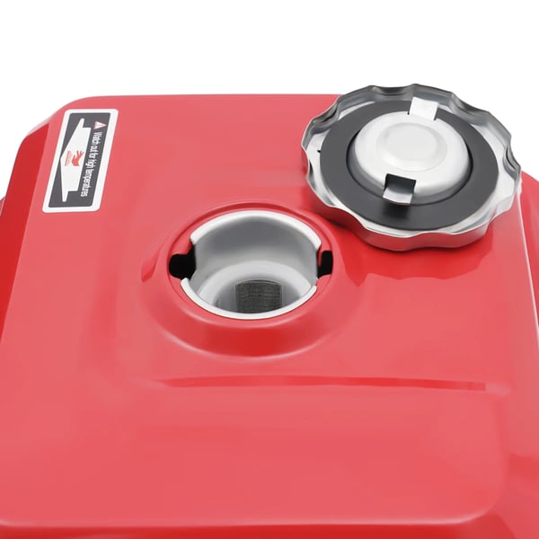 Benzinmotor - 170F-7.5HP - 7,5 hk, 208 cc, 4-takt, luftkølet, oliealarm, trækstart - sort