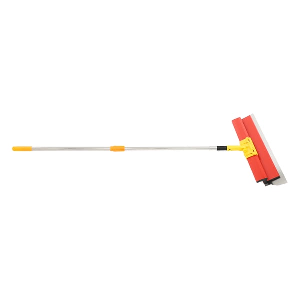 Glittespartelsæt - Spartel til Gips - 25/40/60/80 cm Blade - 80–130 cm Teleskopskaft - 360° Justerbar - Skridsikkert Greb - Rød