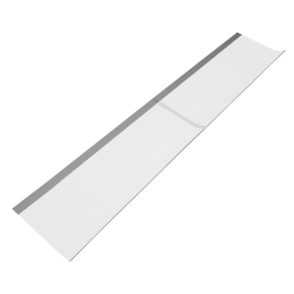 Katos ovelle ja ikkunalle - Markiisi 200x40 cm - Sadesuoja - PET-materiaali - Paksuus 3,5 mm - Lämpötila-alue −30–70 °C - Valkoinen
